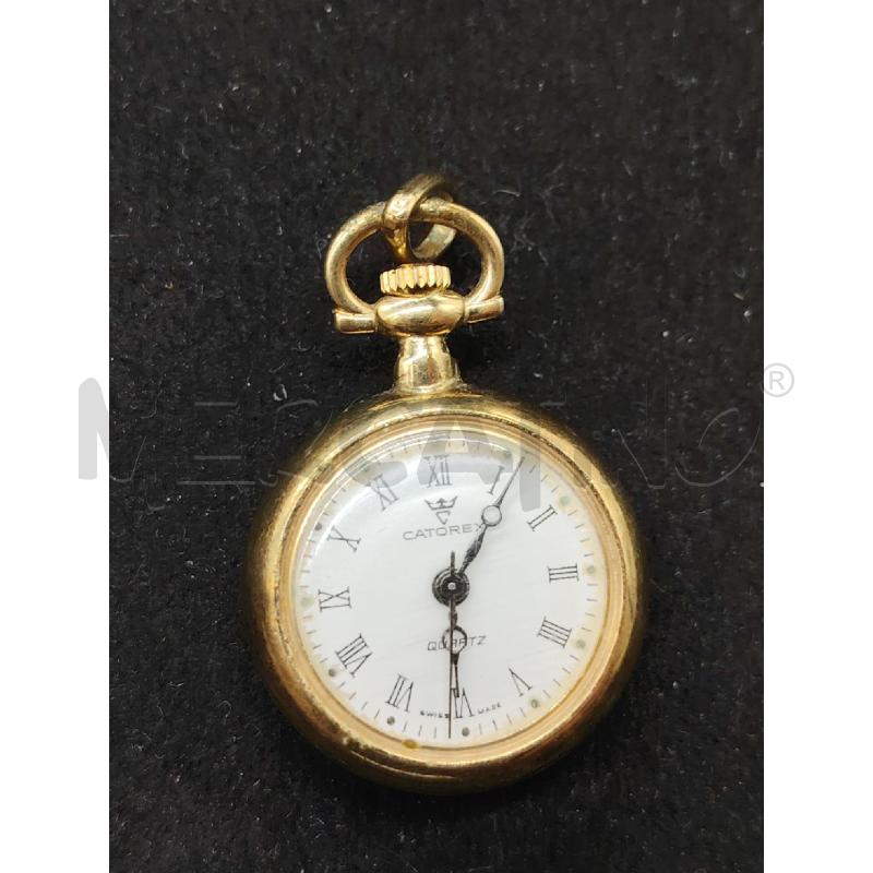 CIONDOLO CATOREX OROLOGIO PLACC CAVALLI  | Mercatino dell'Usato Roma eur 2
