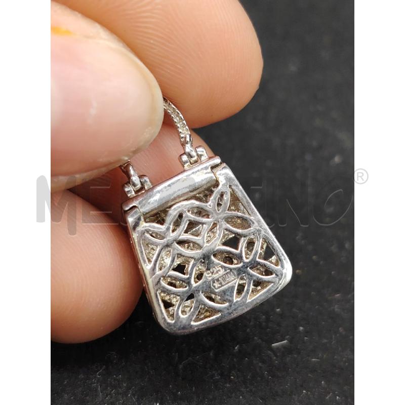 CIONDOLO FUSION BORSETTA STRASS | Mercatino dell'Usato Roma eur 4