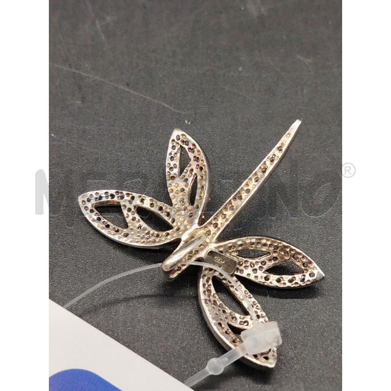 CIONDOLO FUSION FARFALLA STRASS | Mercatino dell'Usato Roma eur 2