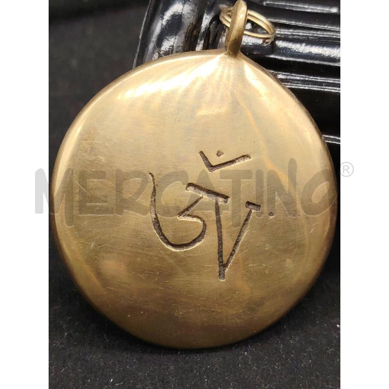 CIONDOLO OTTONE SEGNI ZODIACALI TIBETANI | Mercatino dell'Usato Roma eur 3