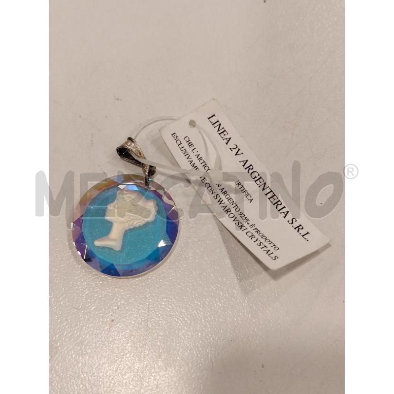CIONDOLO PROFILO CRISTALLO SWAROVSKI | Mercatino dell'Usato Roma eur 1