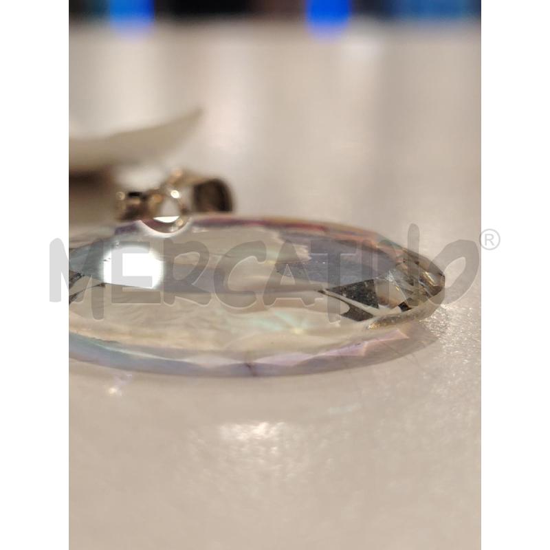 CIONDOLO PROFILO CRISTALLO SWAROVSKI | Mercatino dell'Usato Roma eur 4