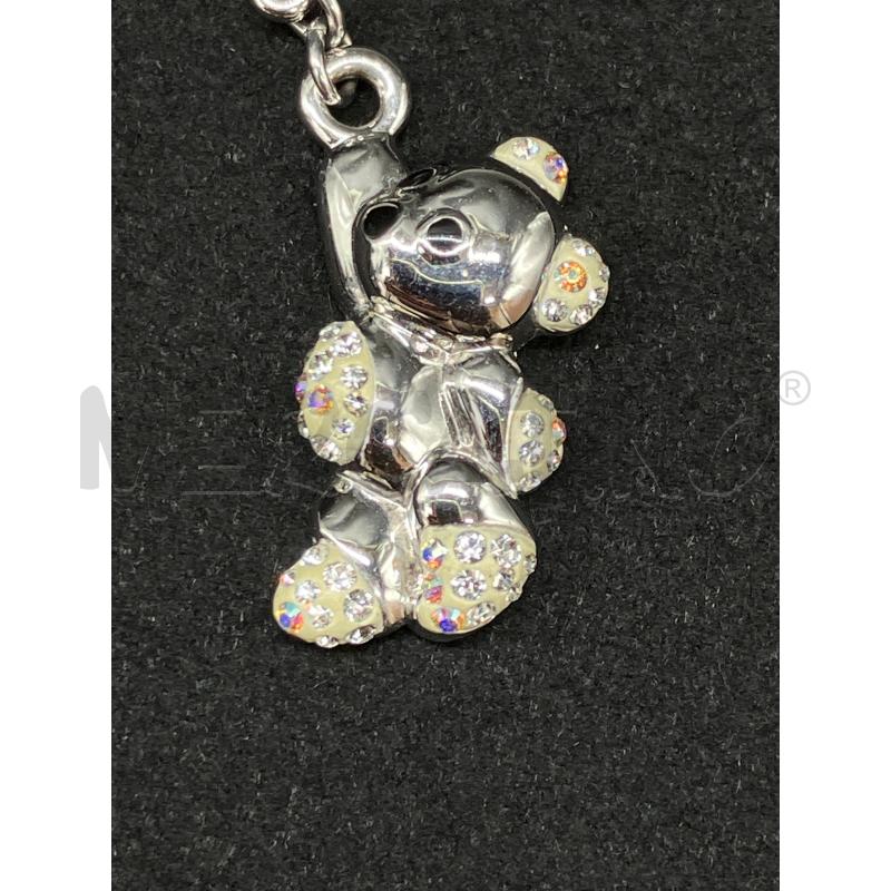 CIONDOLO SWAROVSKI  ORSETTO  | Mercatino dell'Usato Roma eur 2