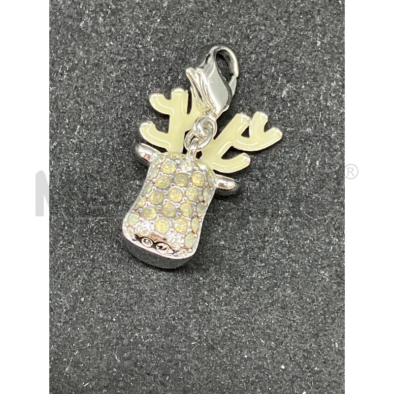 CIONDOLO SWAROVSKI  RENNA | Mercatino dell'Usato Roma eur 2