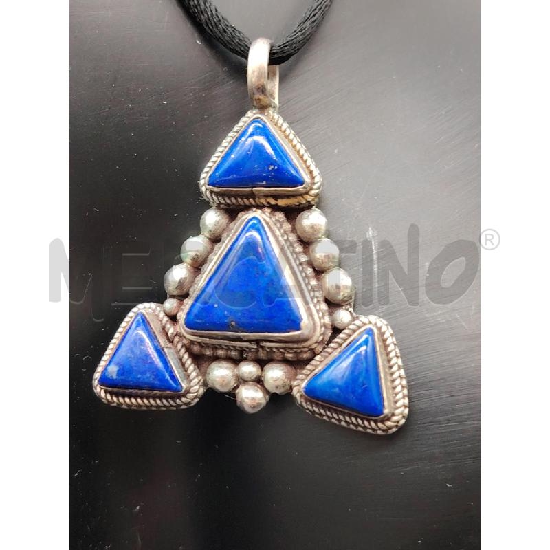 CIONDOLO TRAINGOLO FUSION LAPIS | Mercatino dell'Usato Roma eur 2