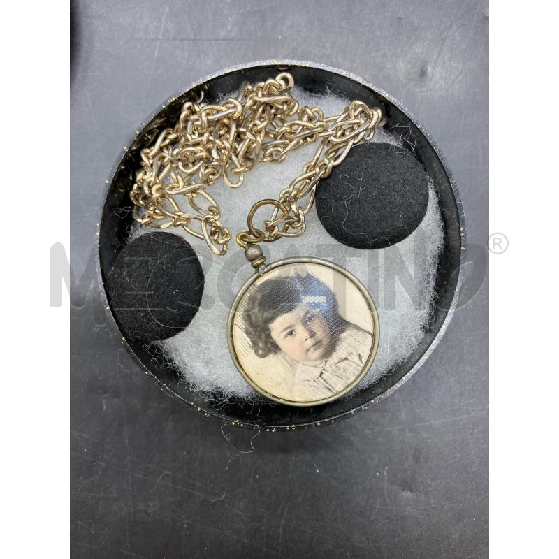 CIONDOLO VITTORIANO FOTO DEFUNTO CON CAPELLI | Mercatino dell'Usato Roma eur 5