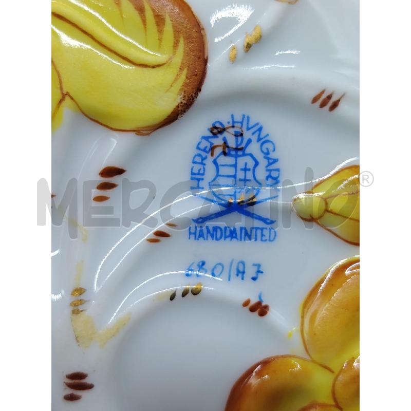 CIOTOLA FOGLIA HEREND  | Mercatino dell'Usato Roma eur 3