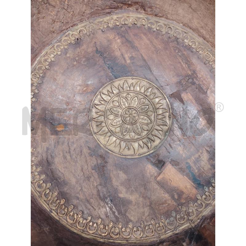 CIOTOLA LEGNO GRANDE INSERTI MET DOR | Mercatino dell'Usato Roma eur 2