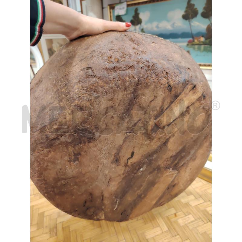 CIOTOLA LEGNO GRANDE INSERTI MET DOR | Mercatino dell'Usato Roma eur 3