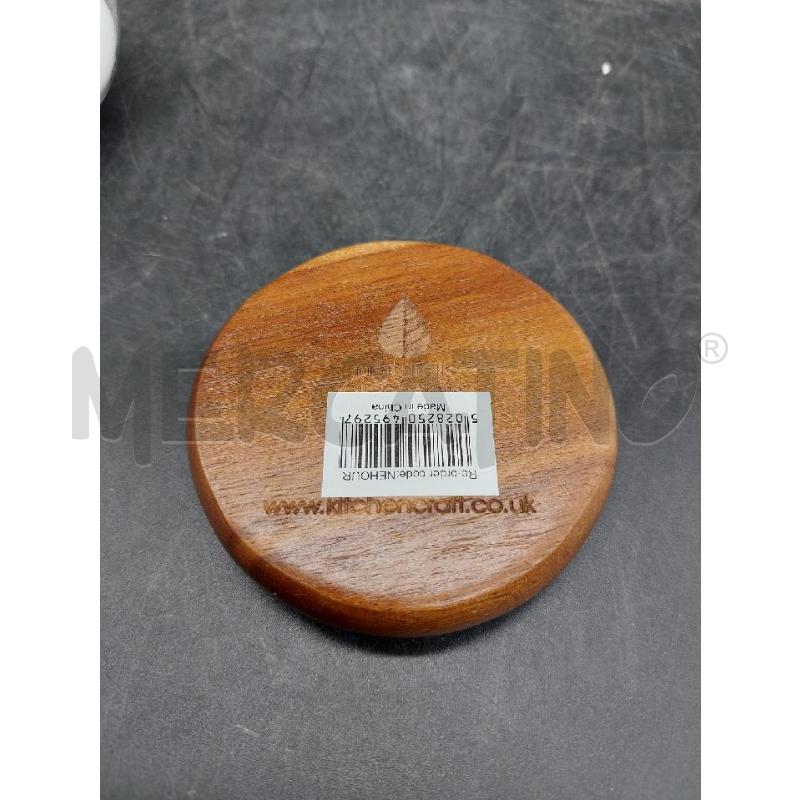 CLESSIDRA VETRO BASE LEGNO | Mercatino dell'Usato Roma eur 2