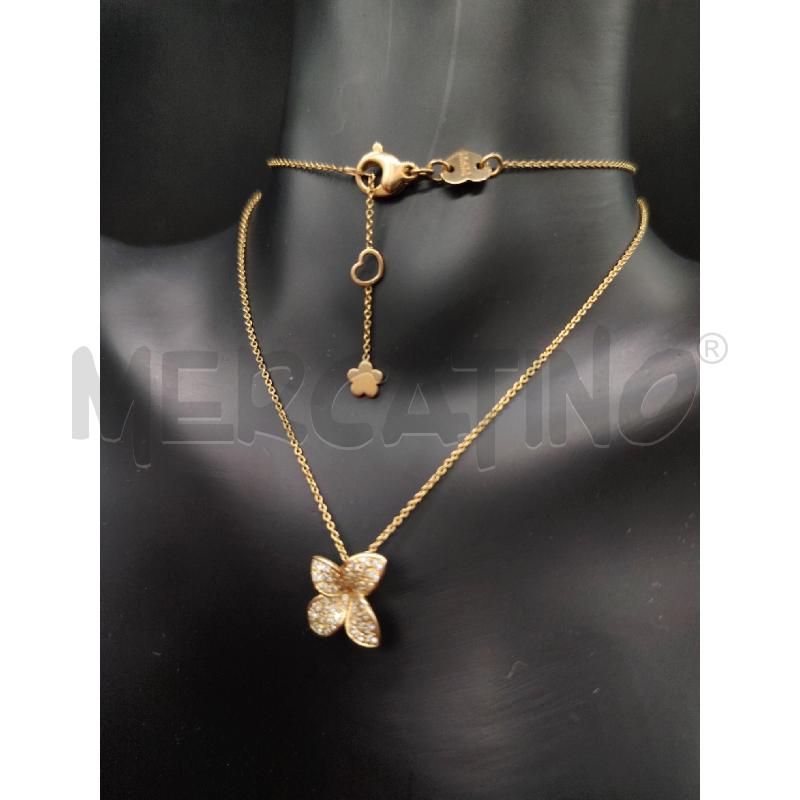 COLLANA* PASQUALE BRUNI FIORE PAVE | Mercatino dell'Usato Roma eur 1