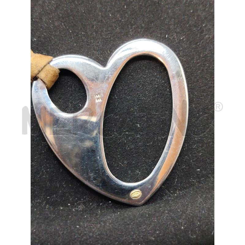 COLLANA ACCIAIO CUORE INSERTI* | Mercatino dell'Usato Roma eur 3