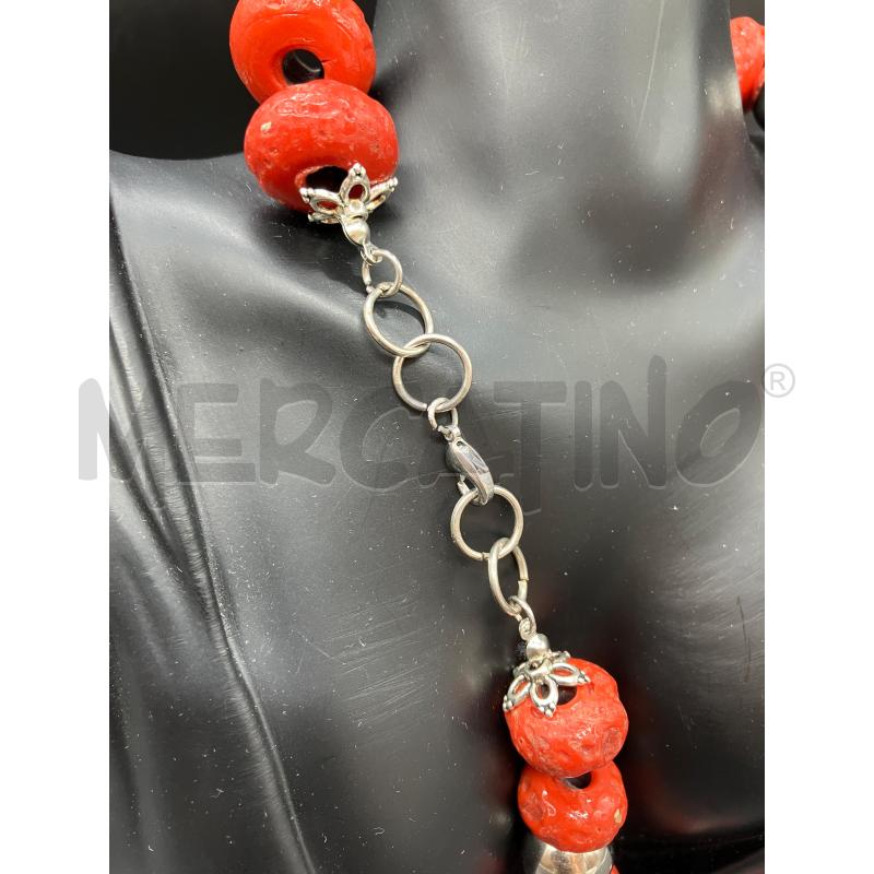 COLLANA BARILOTTI RSS PALLINE ARG | Mercatino dell'Usato Roma eur 3