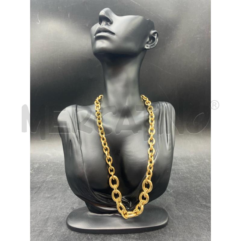 COLLANA BRAND CHAIN DOR | Mercatino dell'Usato Roma eur 1