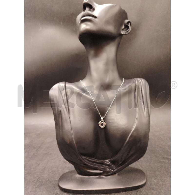COLLANA BYBLOS FUSION CUORE ANGELO | Mercatino dell'Usato Roma eur 1