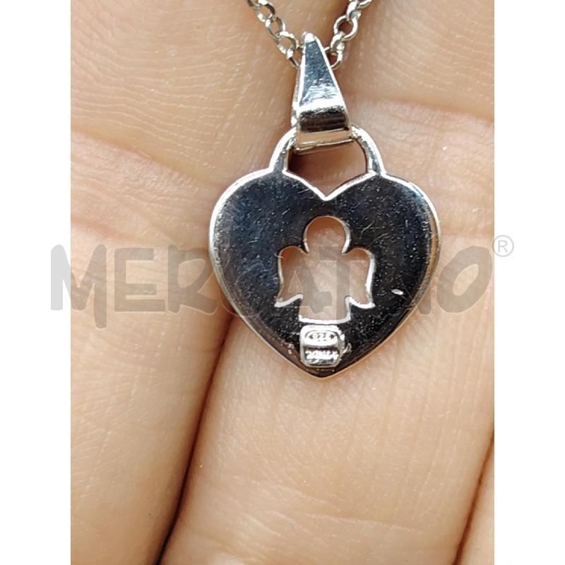 COLLANA BYBLOS FUSION CUORE ANGELO | Mercatino dell'Usato Roma eur 3