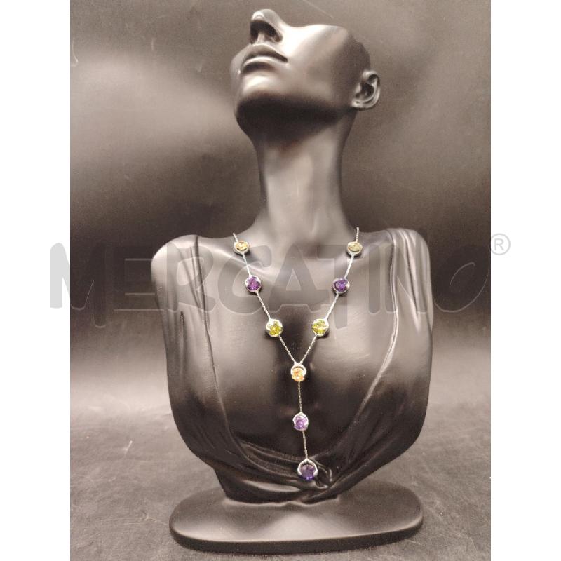 COLLANA B&P PIETRE VIO ARA VE | Mercatino dell'Usato Roma eur 1