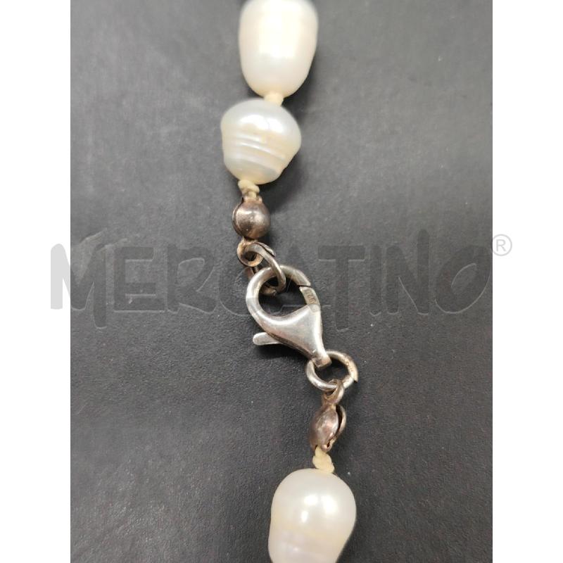 COLLANA C/FUSION PERLE PIETRE TRASP  | Mercatino dell'Usato Roma eur 3