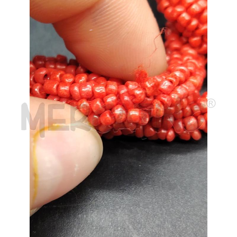 COLLANA CATENA MICRO PALLINE RSS | Mercatino dell'Usato Roma eur 3