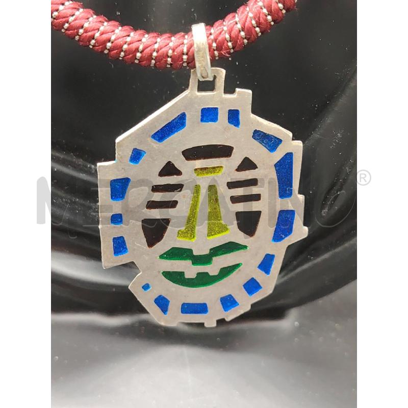 COLLANA CIONDOLO FUSION GIAPPONESE SMALTI | Mercatino dell'Usato Roma eur 2