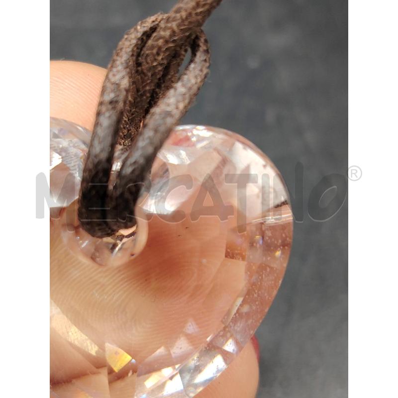 COLLANA CORDINO MARR CUORE TRASP | Mercatino dell'Usato Roma eur 3