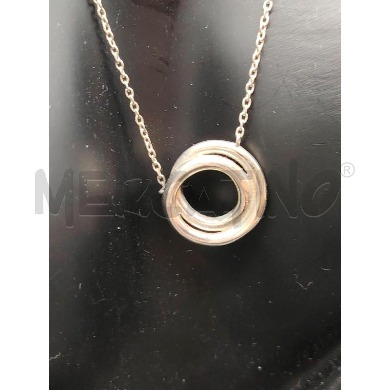 COLLANA FUSION CERCHIO INTRECCIO  | Mercatino dell'Usato Roma eur 2