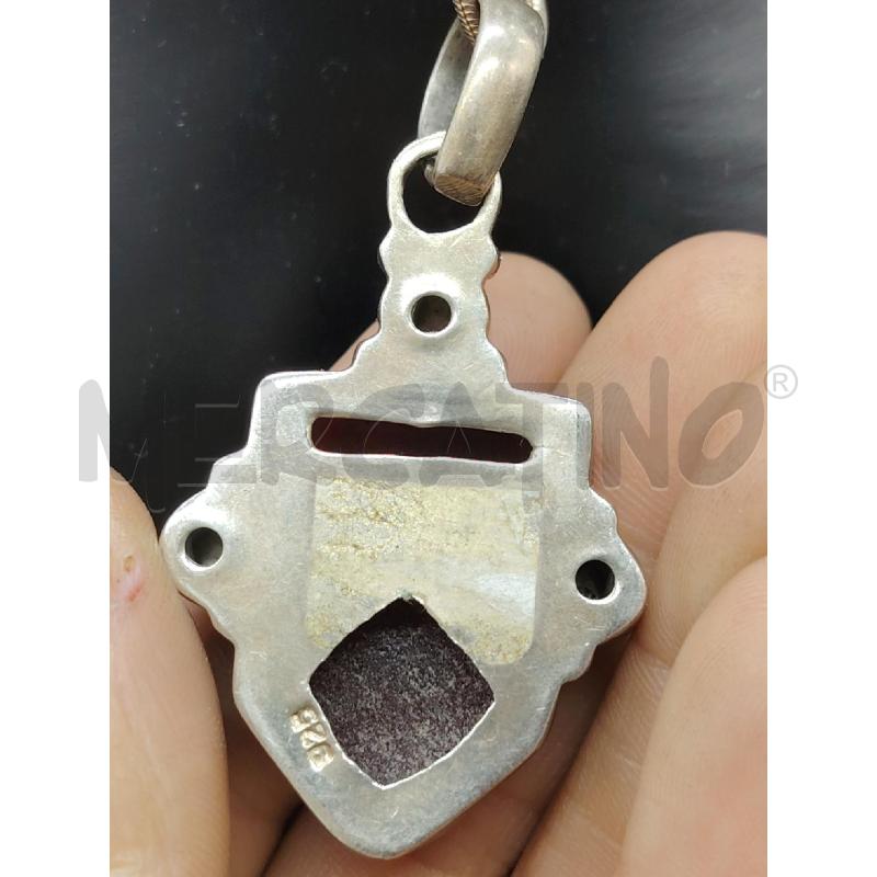 COLLANA FUSION CIONDOLO PERLINE CORNIOLA | Mercatino dell'Usato Roma eur 3