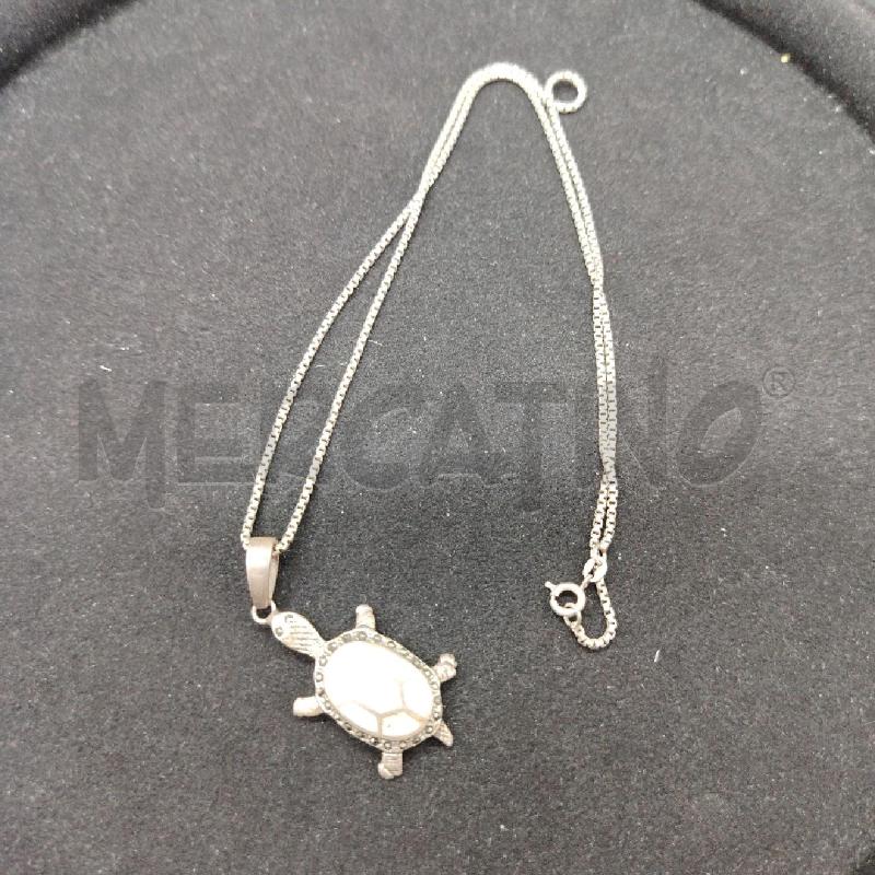 COLLANA FUSION CIONDOLO TARTARUGA MADREPERLA | Mercatino dell'Usato Roma eur 4