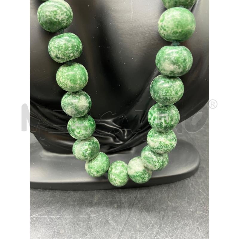 COLLANA FUSION PALLE VERDI | Mercatino dell'Usato Roma eur 2