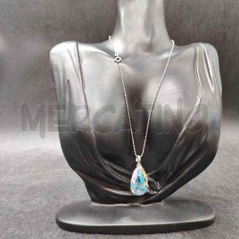 COLLANA FUSION TRASP GOCCIA SFAC | Mercatino dell'Usato Roma eur 1