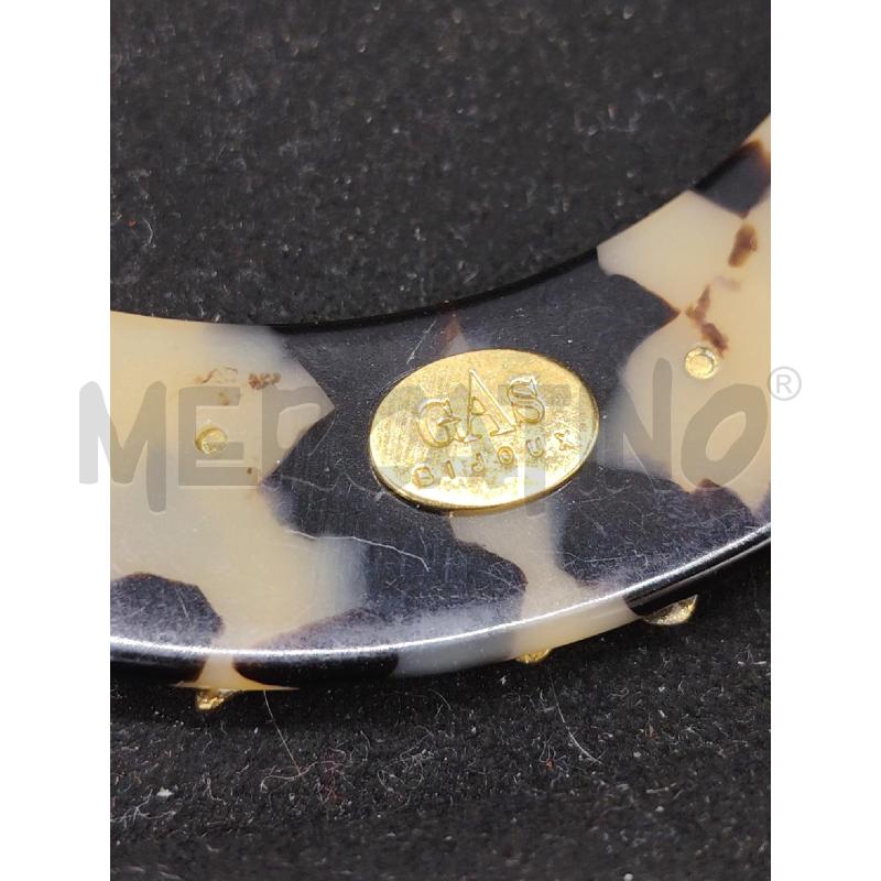 COLLANA GAS BIJOUX CERCHIO TIGRE + CATENINA DOR | Mercatino dell'Usato Roma eur 3