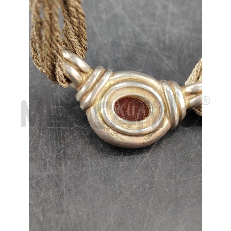 COLLANA GERARDO SACCO FUSION CAUCCIU PIETRA ARA | Mercatino dell'Usato Roma eur 4