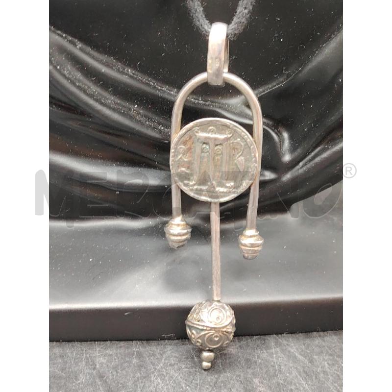 COLLANA GERARDO SACCO FUSION PENDENTE MAGNA GRECIA | Mercatino dell'Usato Roma eur 2