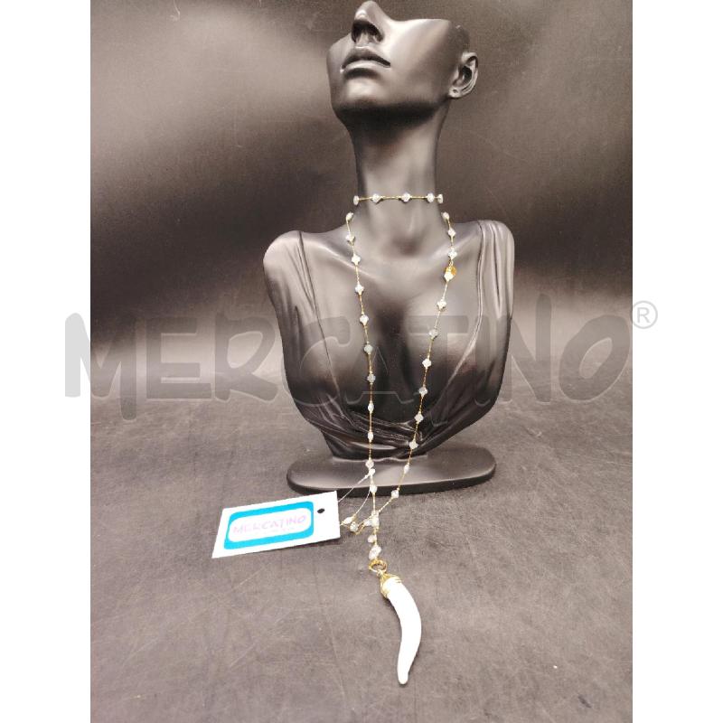COLLANA LORD UNDICI CORNETTO CEL DORATA | Mercatino dell'Usato Roma eur 1