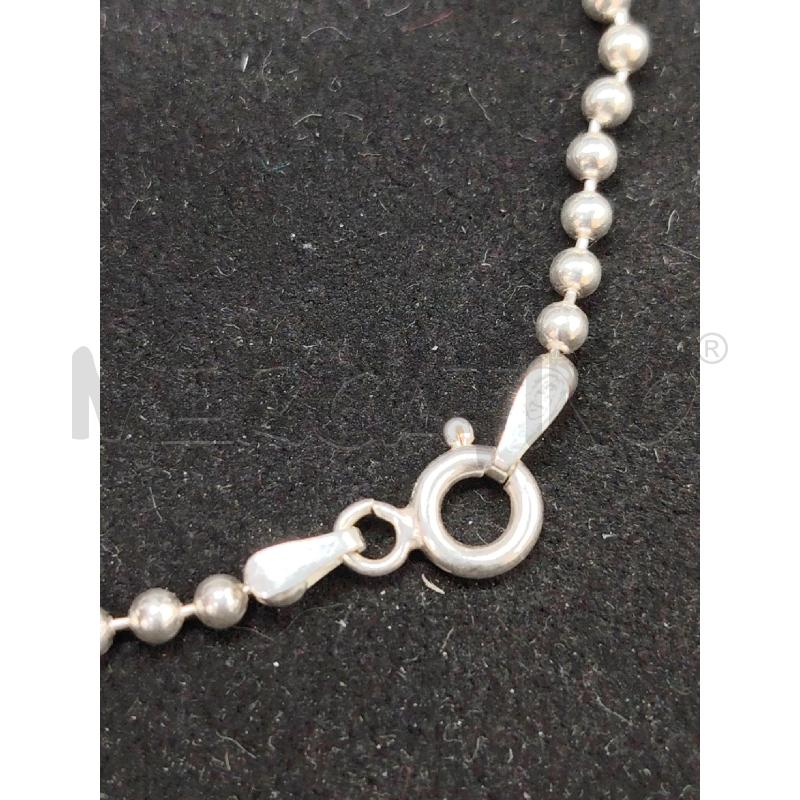 COLLANA LUNGA TIFFANY PALLINE 925 | Mercatino dell'Usato Roma eur 4