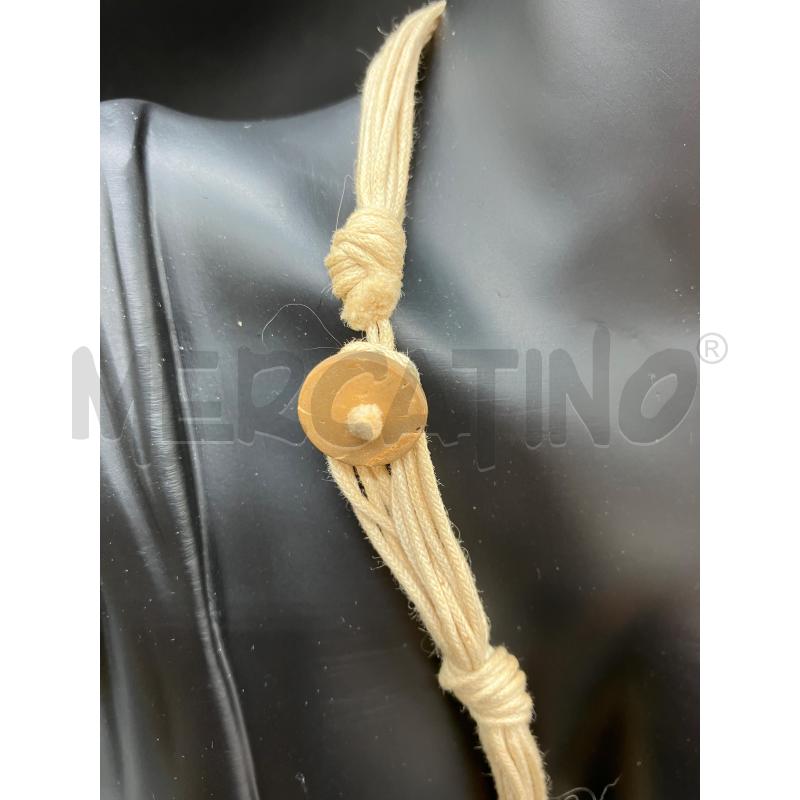 COLLANA MACRAME BEI PENDENTI CHARM VETRO | Mercatino dell'Usato Roma eur 3