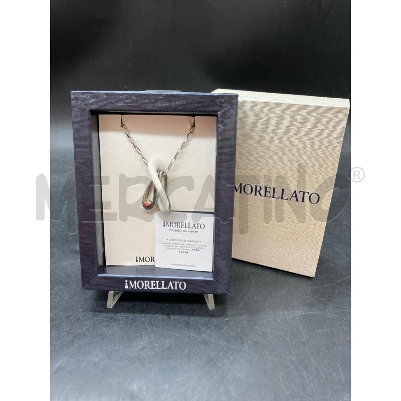 COLLANA MORELLATO OVALI PENDENTIA RG BIA | Mercatino dell'Usato Roma eur 1