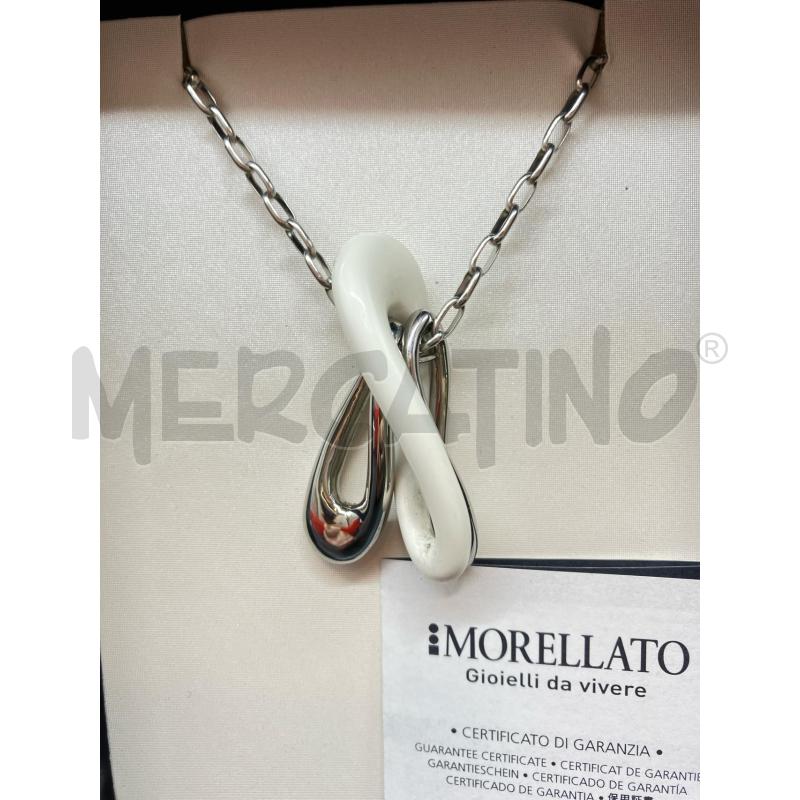 COLLANA MORELLATO OVALI PENDENTIA RG BIA | Mercatino dell'Usato Roma eur 2