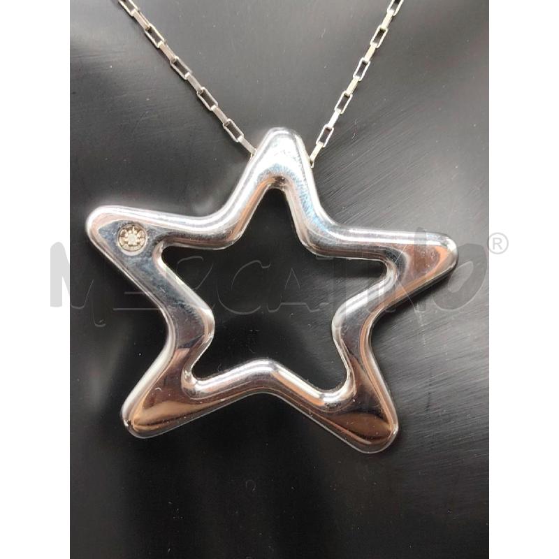 COLLANA MORELLATO STELLA PENDENTE | Mercatino dell'Usato Roma eur 2