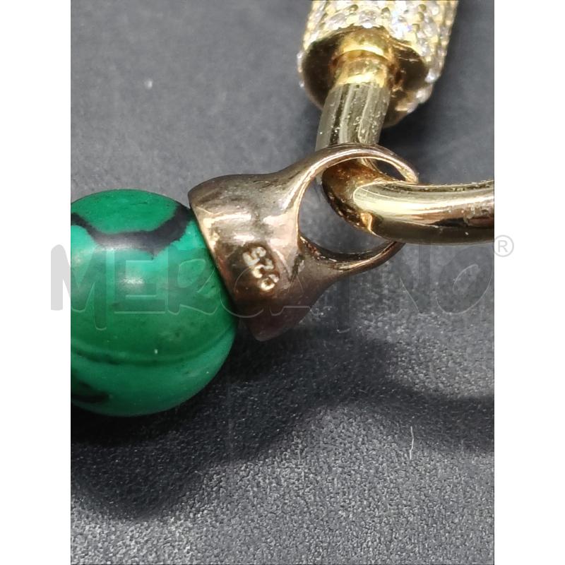 COLLANA MULTIFILO PIETRINE VERDI | Mercatino dell'Usato Roma eur 4