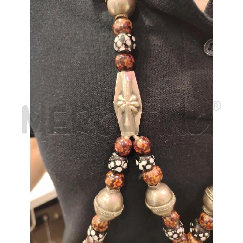 COLLANA ORIENTALE PORTA PERGAMENA PREGHIERA | Mercatino dell'Usato Roma eur 4