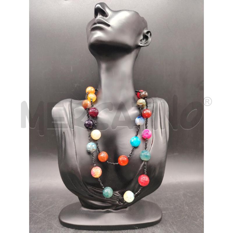 COLLANA PALLE COLOR SFACC | Mercatino dell'Usato Roma eur 1