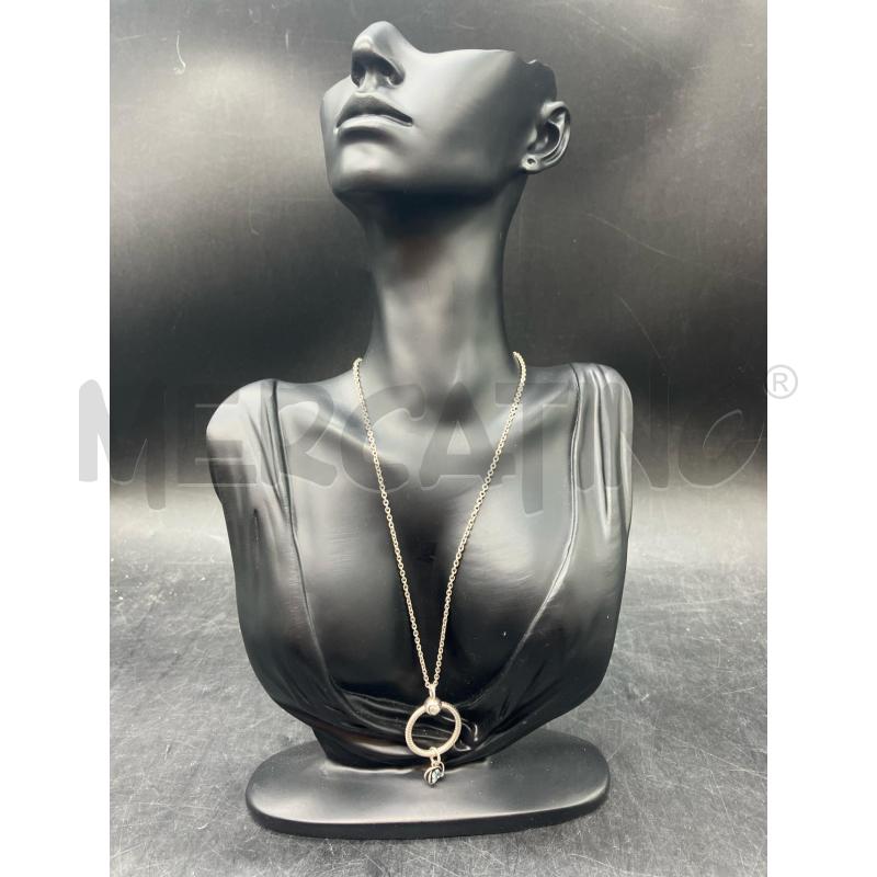 COLLANA PANDORA CERCHIO ETERNO TURCHESE | Mercatino dell'Usato Roma eur 1