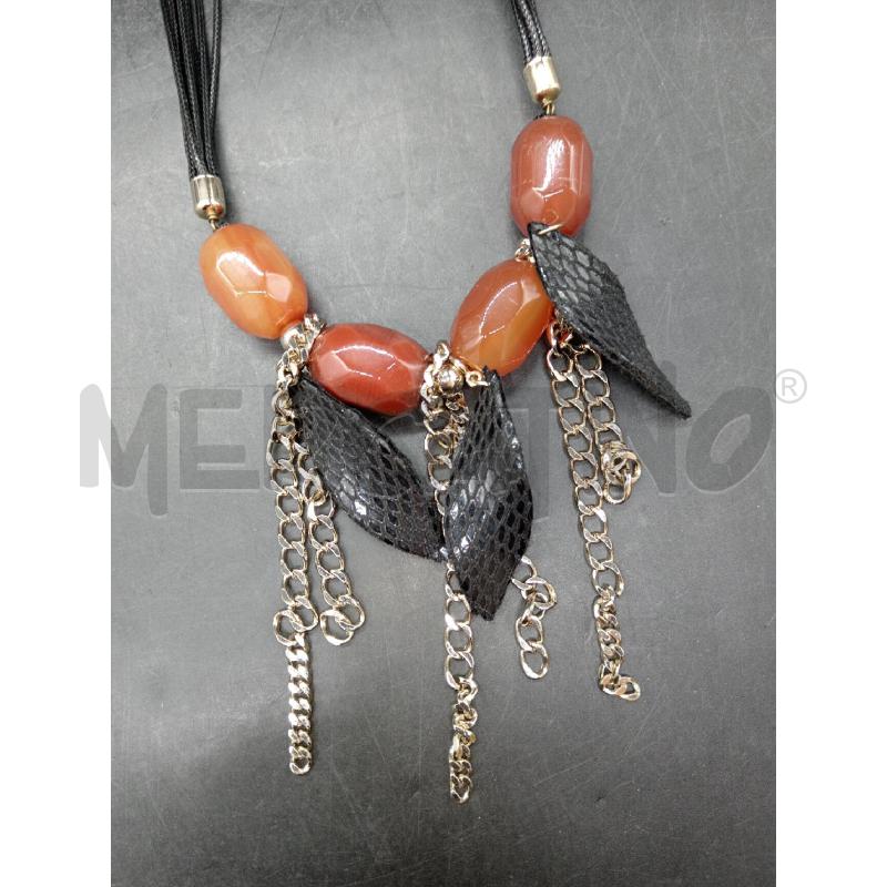 COLLANA PENNYBLACK MULTIFILO NE PIETRE ARA NE  | Mercatino dell'Usato Roma eur 2