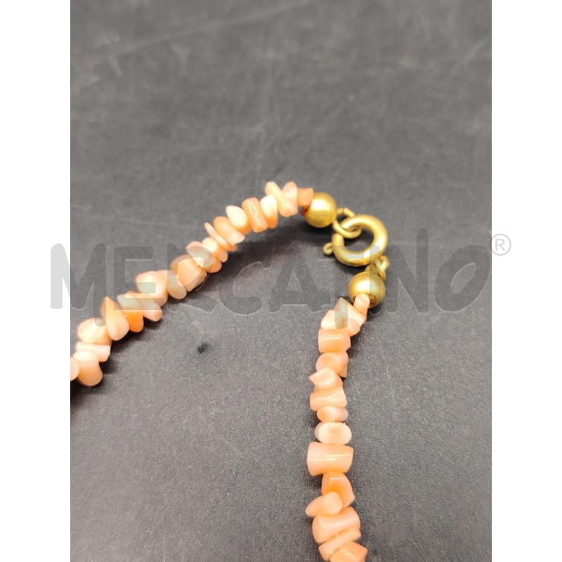 COLLANA PEZZI GREZZI CORALLO RS | Mercatino dell'Usato Roma eur 3