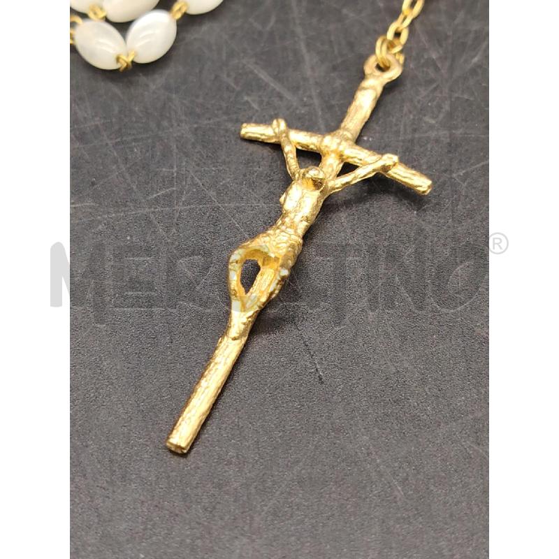 COLLANA ROSARIO CRISTO SGAMBATO | Mercatino dell'Usato Roma eur 2