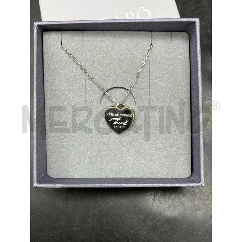 COLLANA SAGAPO CUORE ALBERO DELLA VITA | Mercatino dell'Usato Roma eur 3