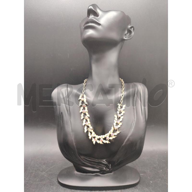COLLANA SMALTO RS PIETRINE ARA | Mercatino dell'Usato Roma eur 1