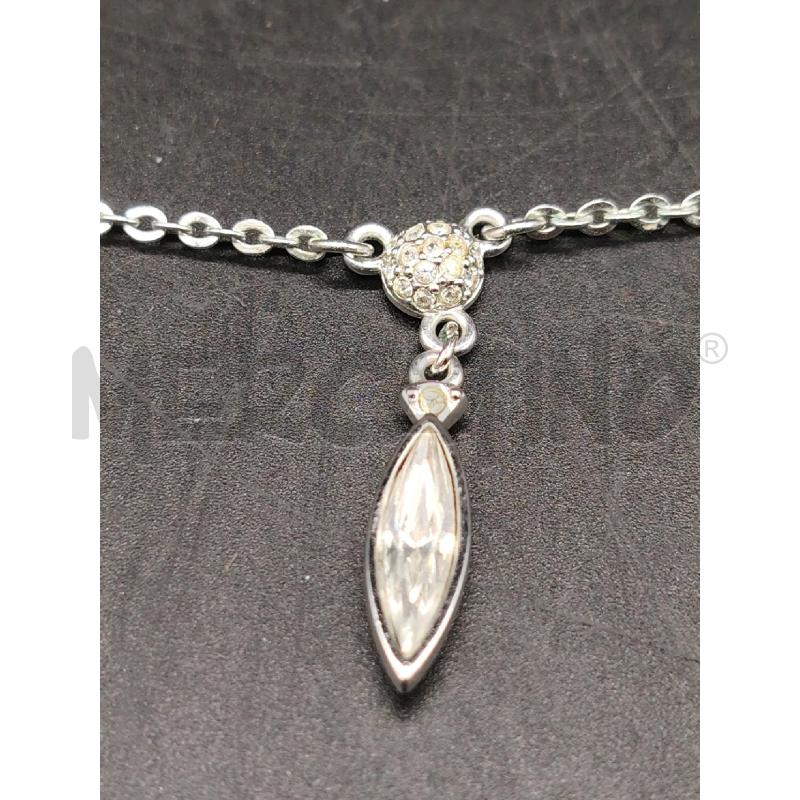 COLLANA SWAROVSKI CHARM TRASP | Mercatino dell'Usato Roma eur 2