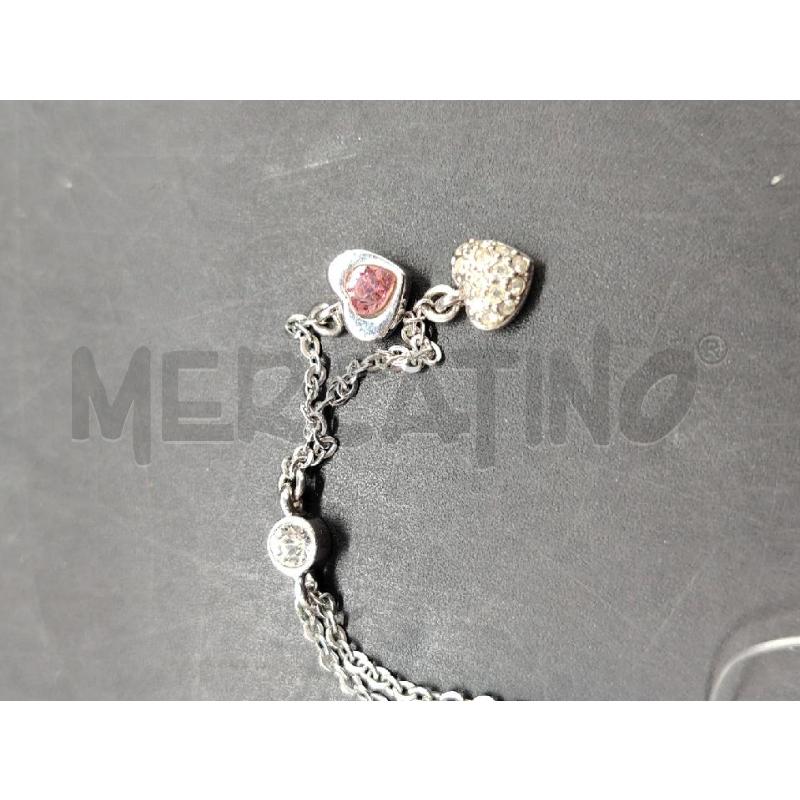 COLLANA SWAROVSKI CUORICINI  | Mercatino dell'Usato Roma eur 4